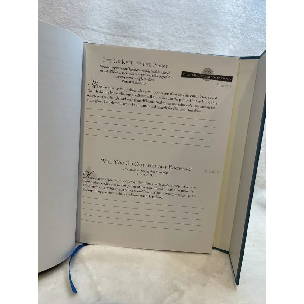 My‎ Utmost For His Highest Journal: One-Minute Meditations Journal
